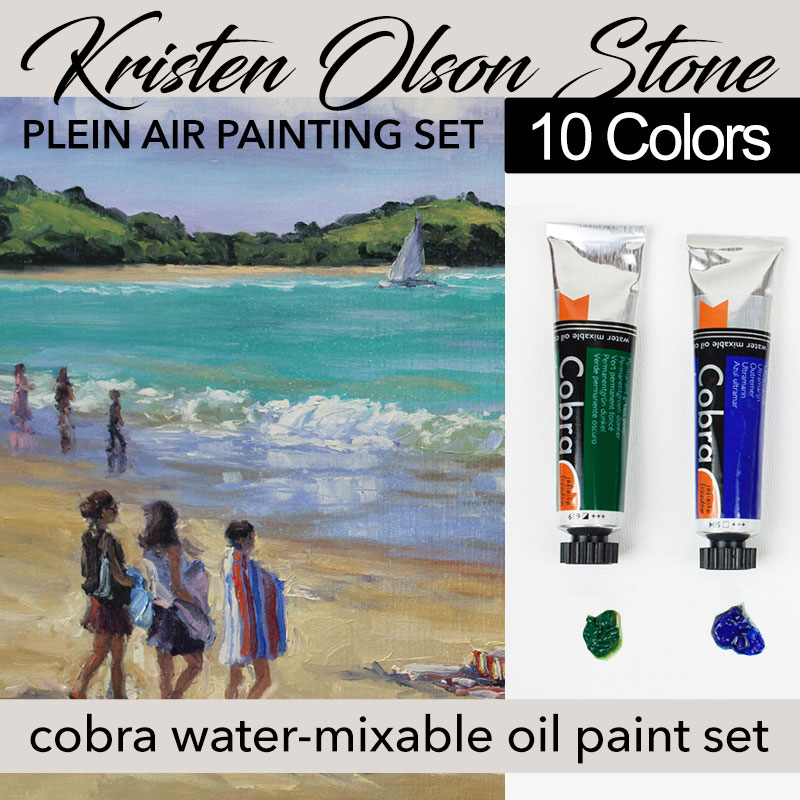 Cobra Water Miscable Painting set Kristen Olson Stone