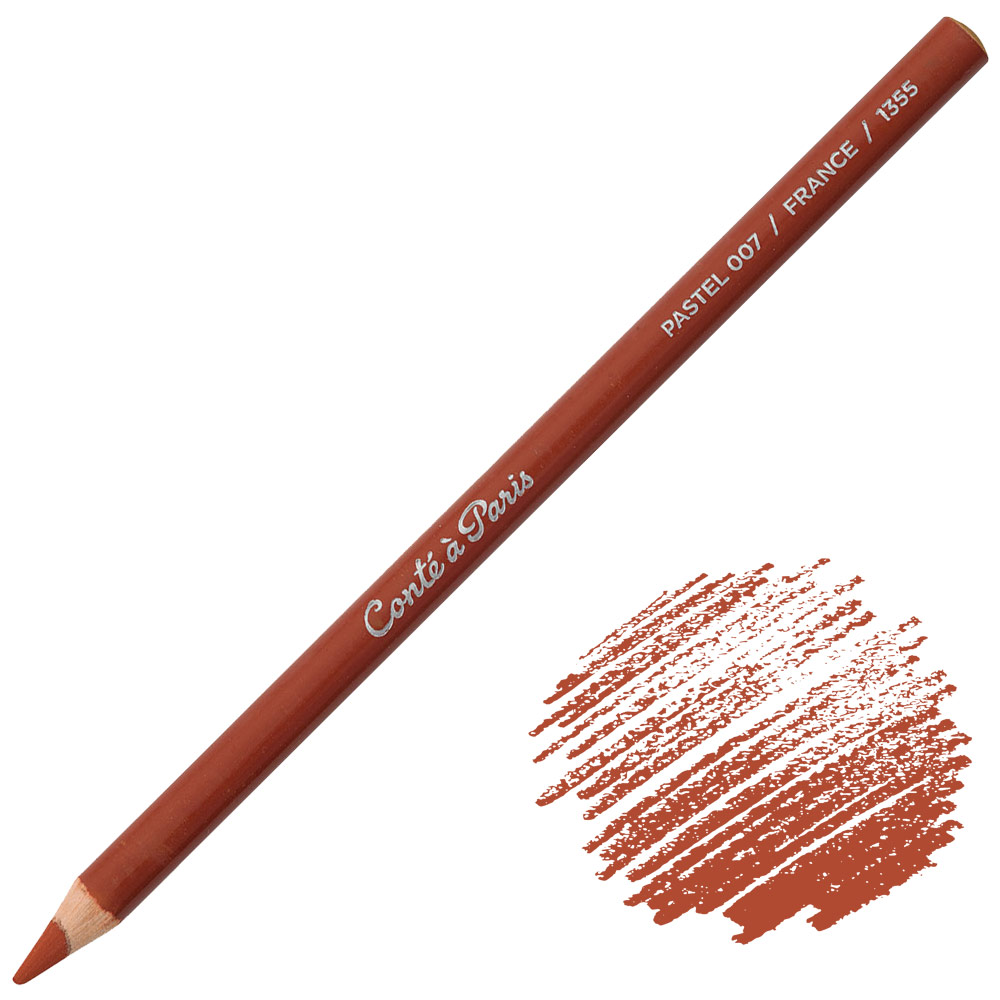 Conte a Paris Pastel Pencil Red Brown 007
