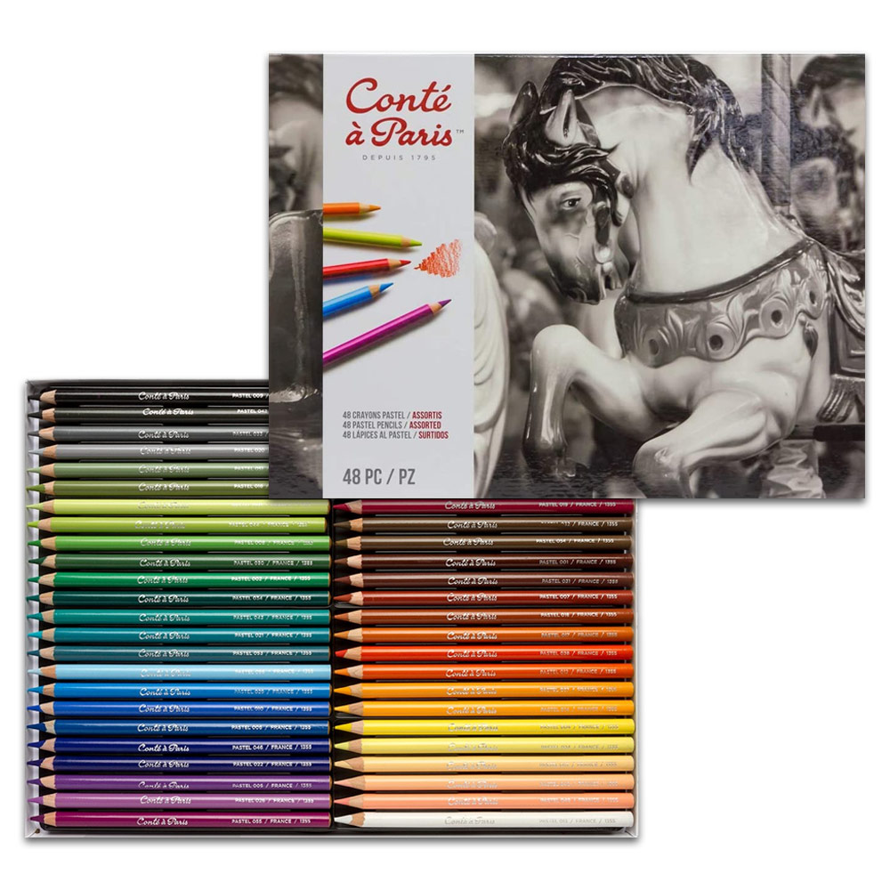 Conte a Paris Pastel Pencil 48 Set