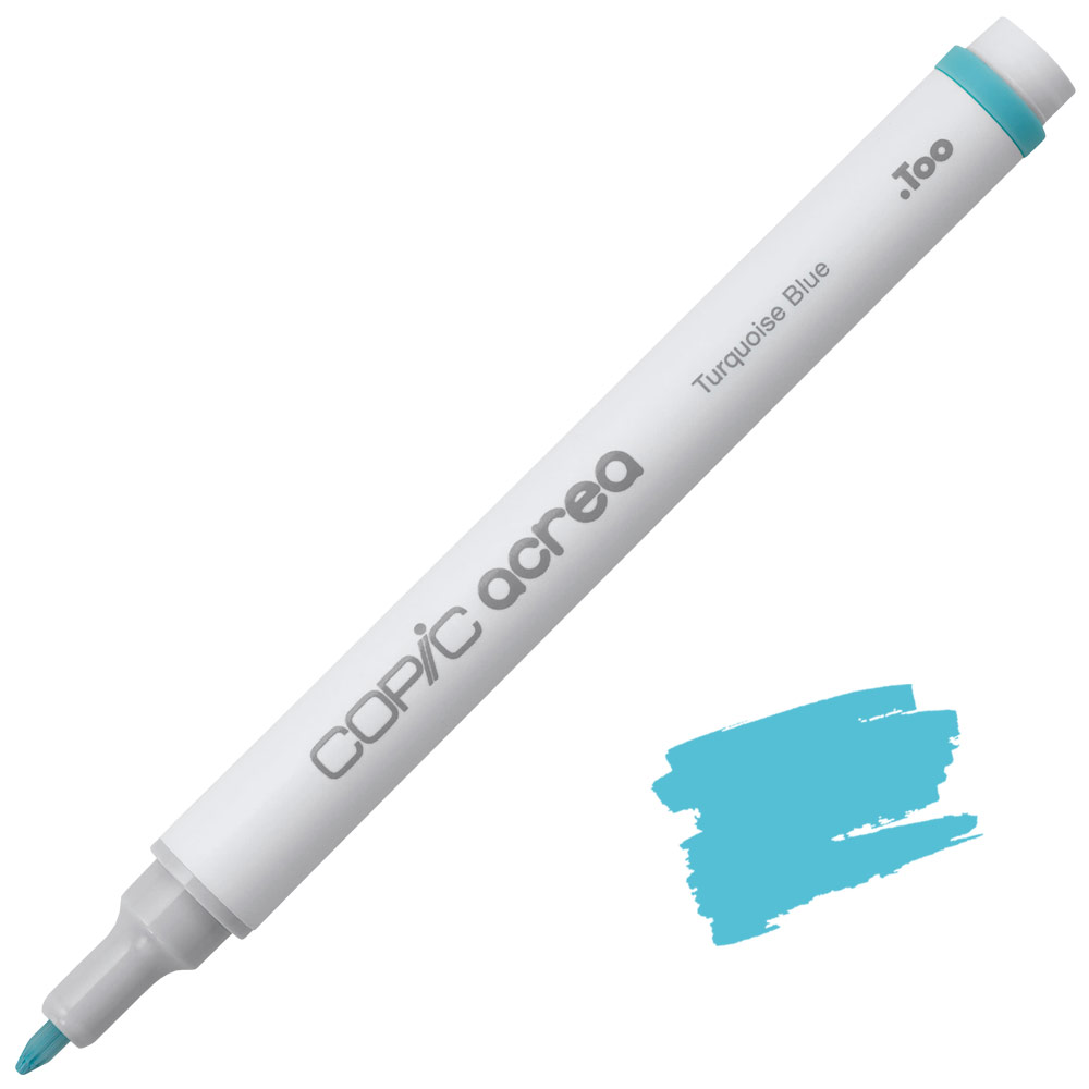 Copic Acrea Water-Based Pigment Paint Marker Turquoise Blue 018