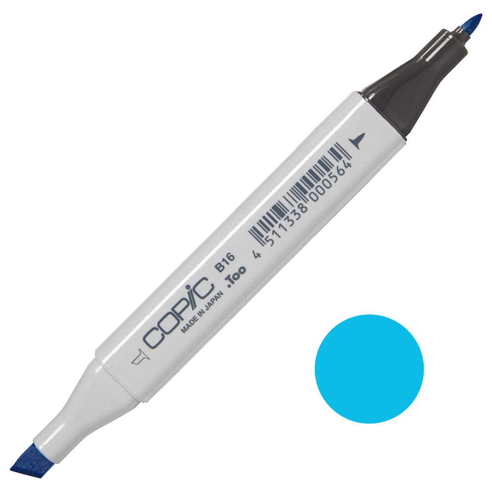 Copic Classic Marker B16 Cyanine Blue