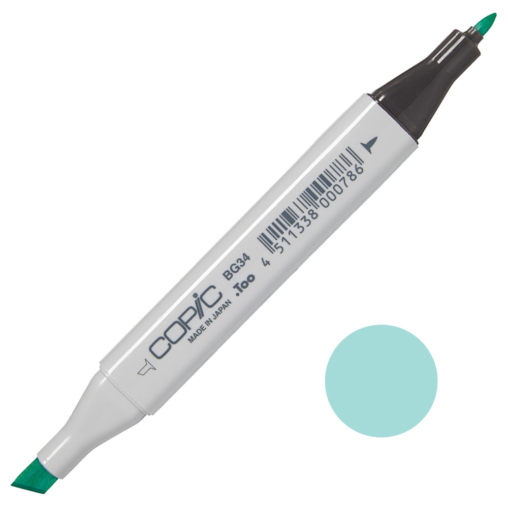 Copic Classic Alcohol Ink Marker BG34 Horizon Green