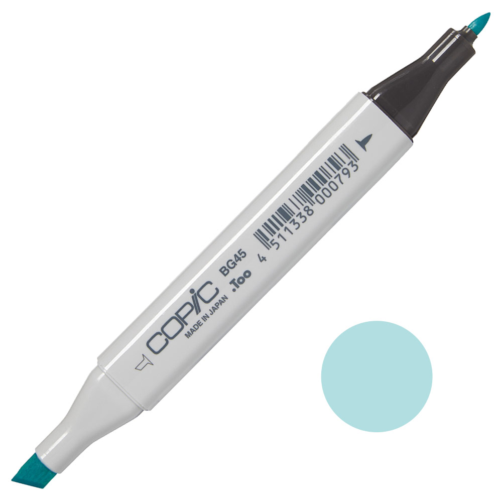 Copic Classic Alcohol Ink Marker BG45 Nile Blue