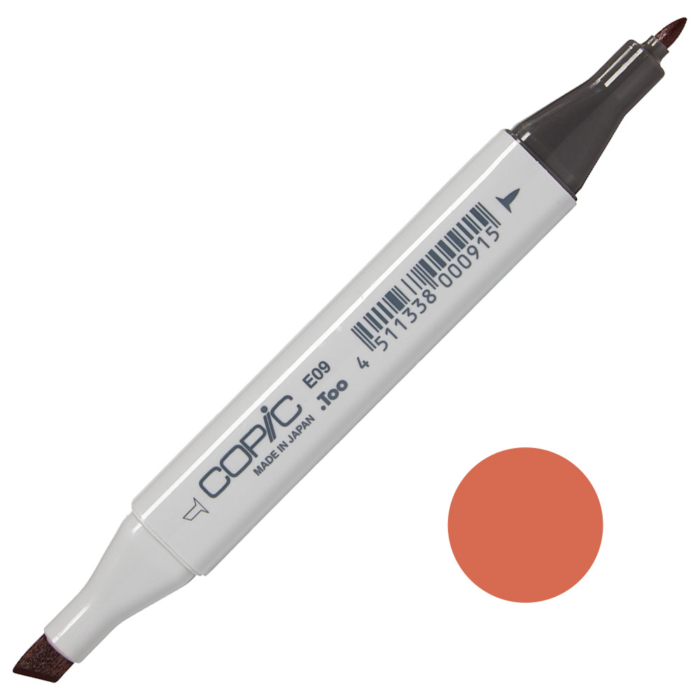 Copic Classic Alcohol Ink Marker E09 Burnt Sienna