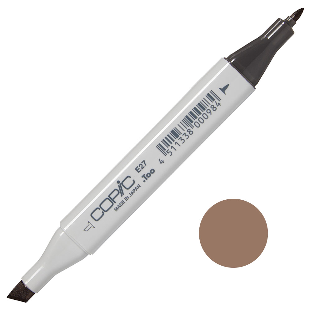 Copic Classic Alcohol Ink Marker E27 Milk Chocolate