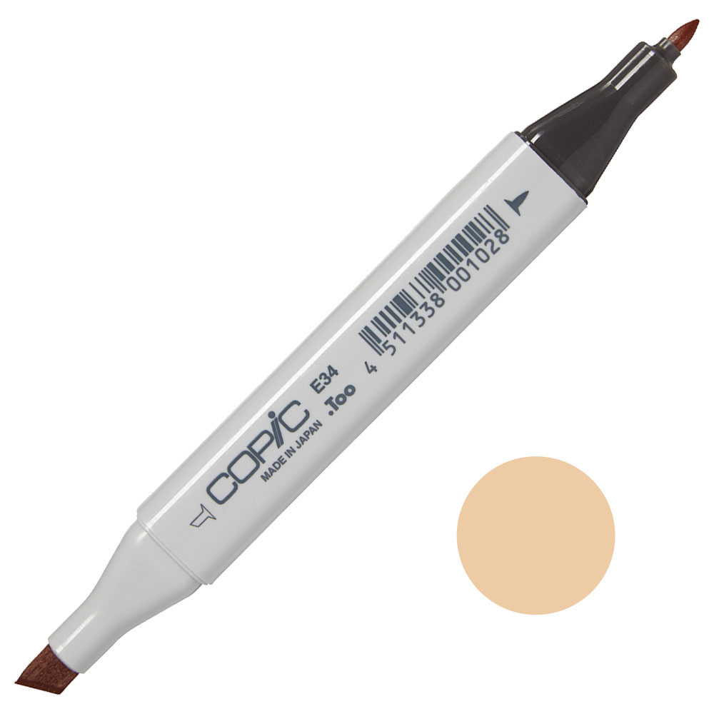 Copic Classic Alcohol Ink Marker E34 Toast