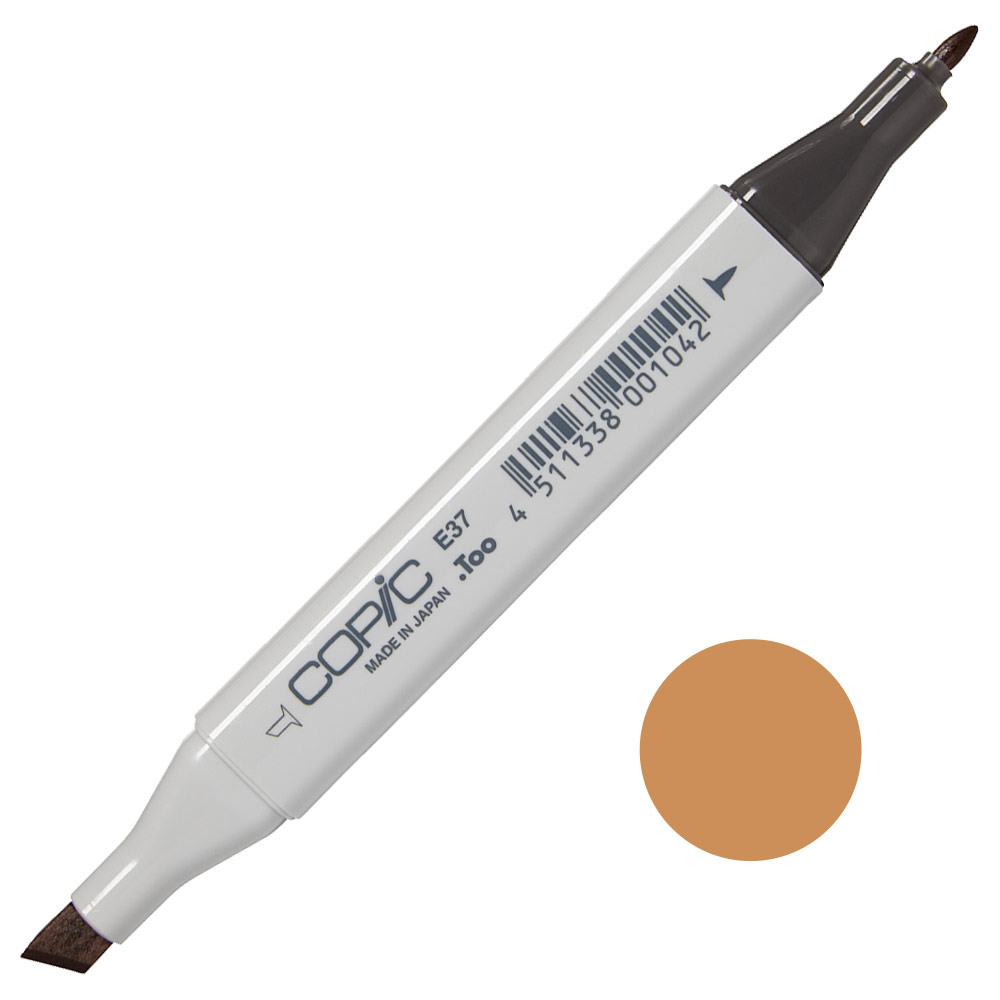 Copic Classic Alcohol Ink Marker E37 Sepia