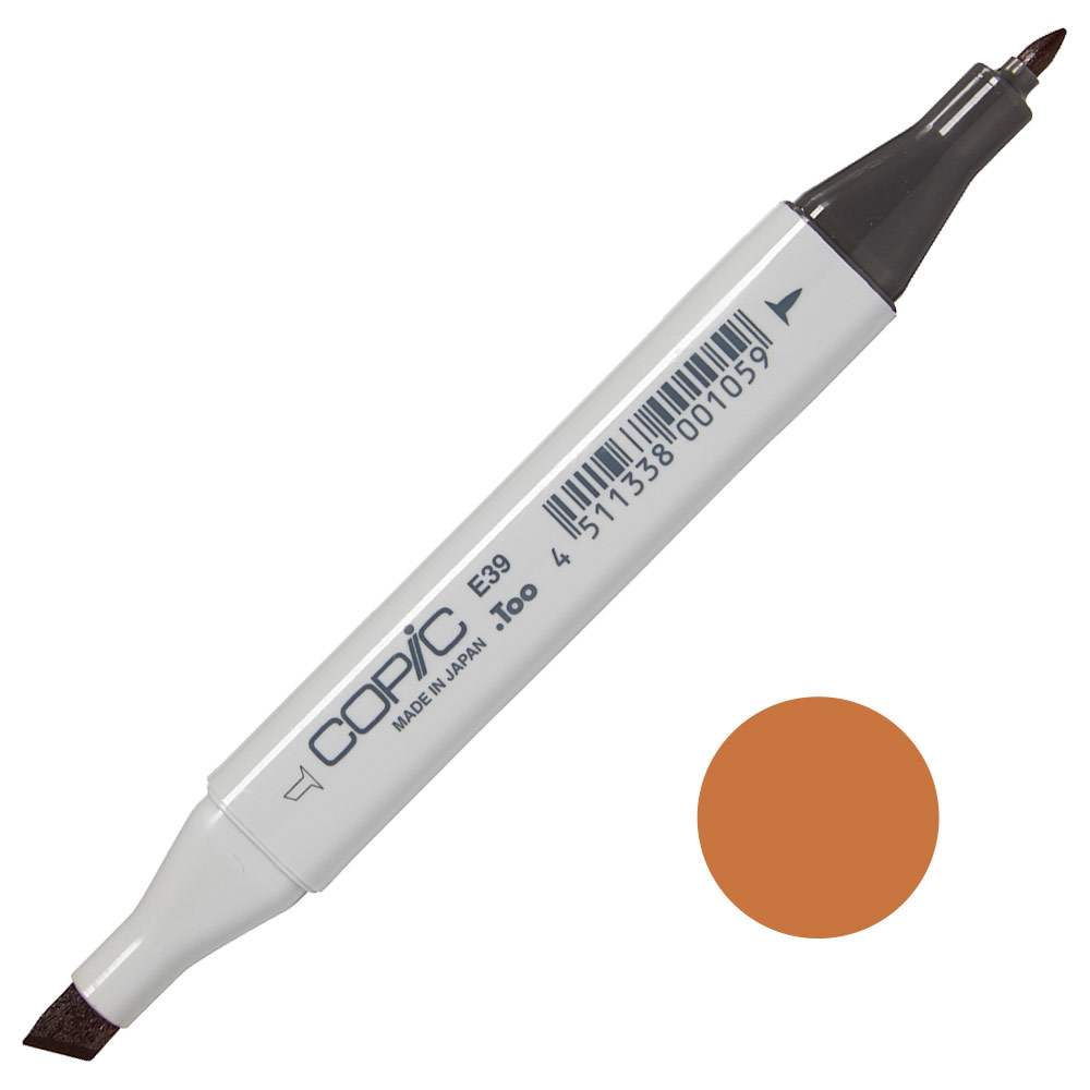 Copic Classic Alcohol Ink Marker E39 Leather