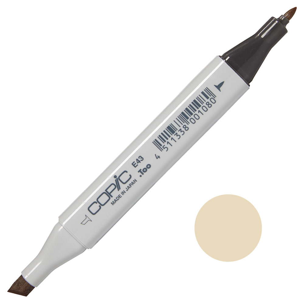 Copic Classic Alcohol Ink Marker E43 Dull Ivory