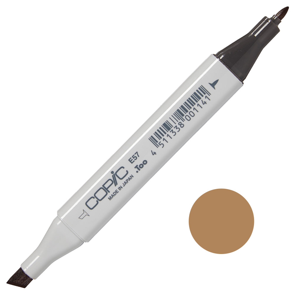 Copic Classic Alcohol Ink Marker E57 Light Walnut