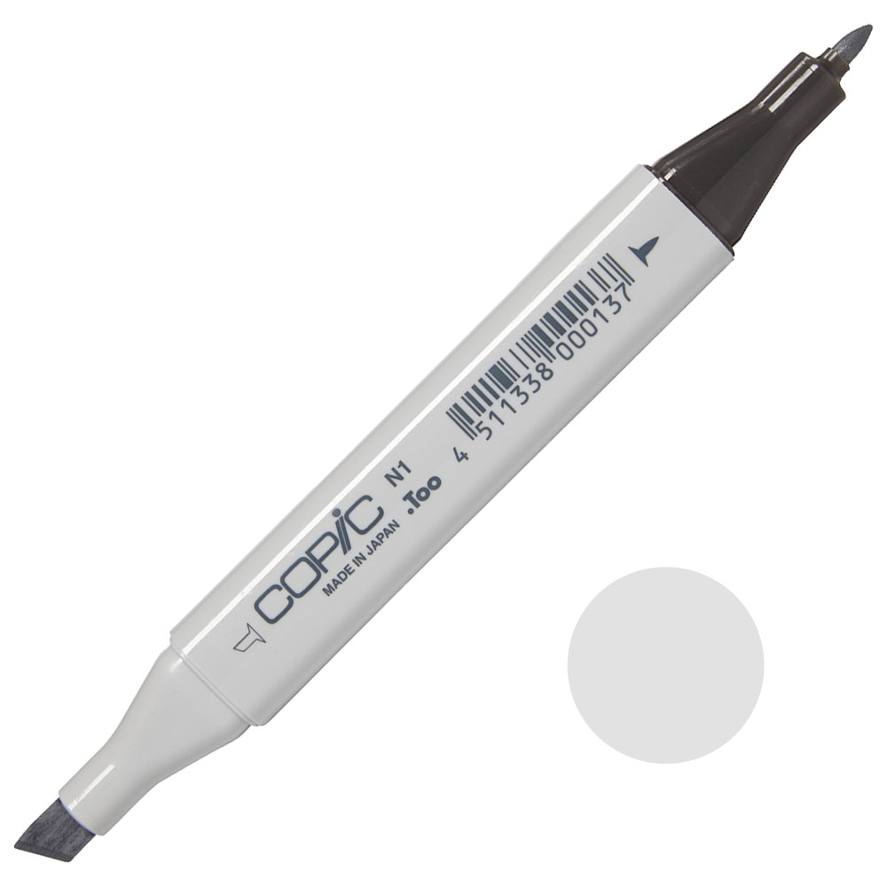 Copic Classic Alcohol Ink Marker N1 Neutral Gray 1