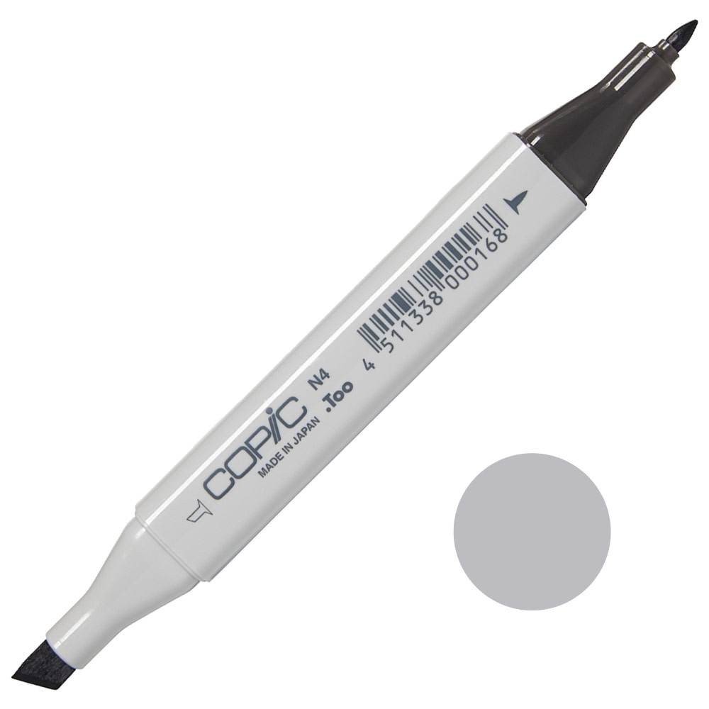 Copic Classic Alcohol Ink Marker N4 Neutral Gray 4