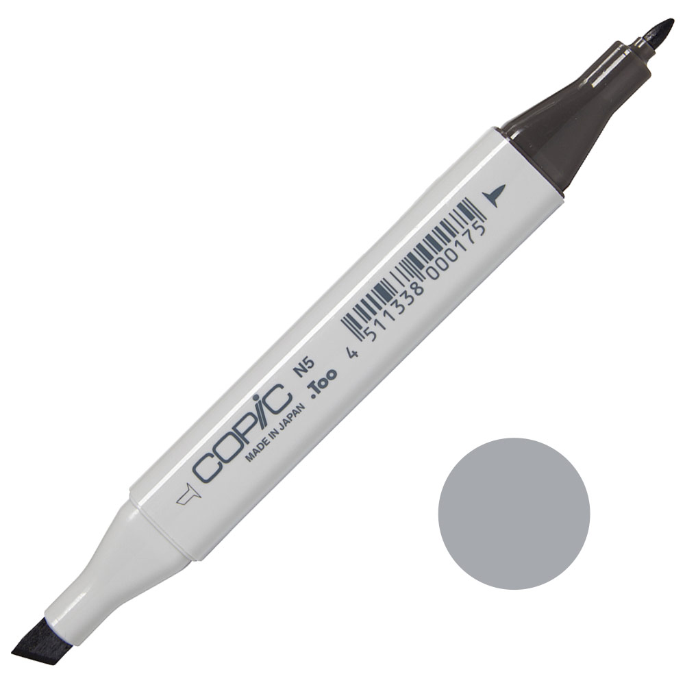 Copic Classic Alcohol Ink Marker N5 Neutral Gray 5