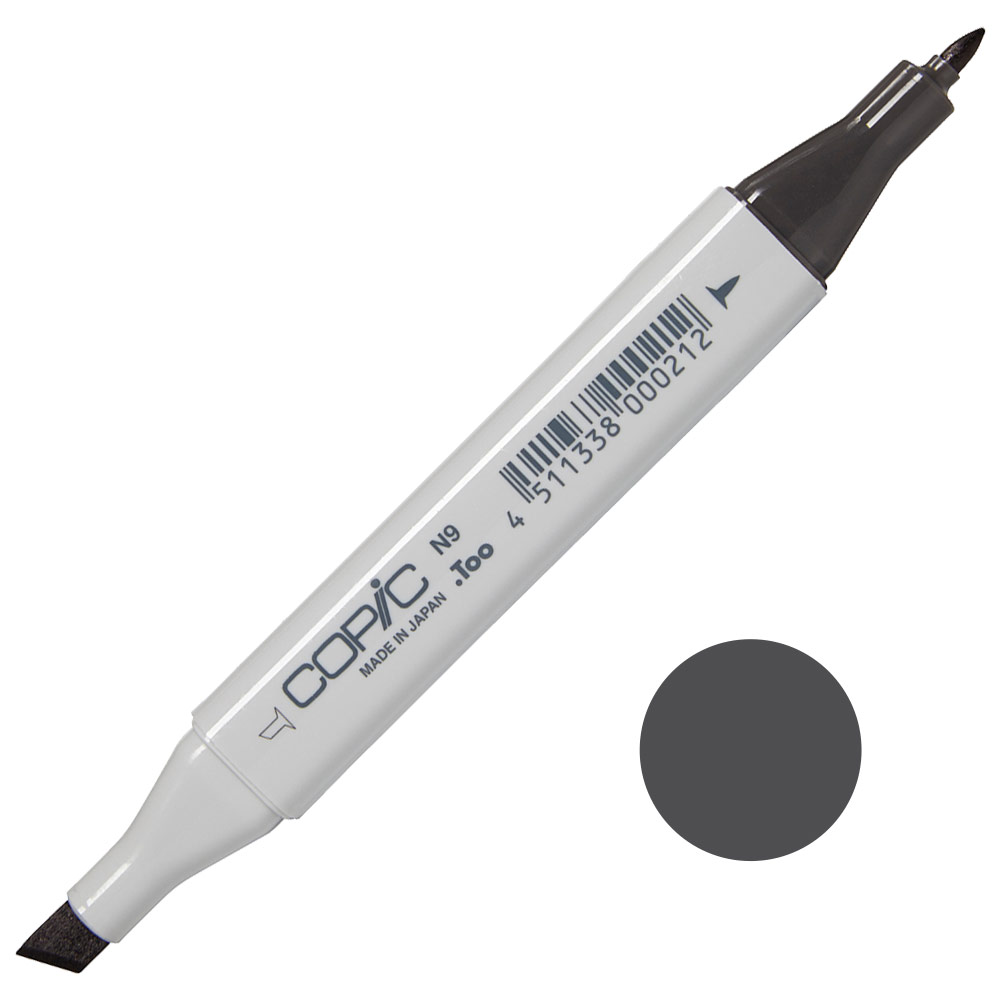 Copic Classic Alcohol Ink Marker N9 Neutral Gray 9