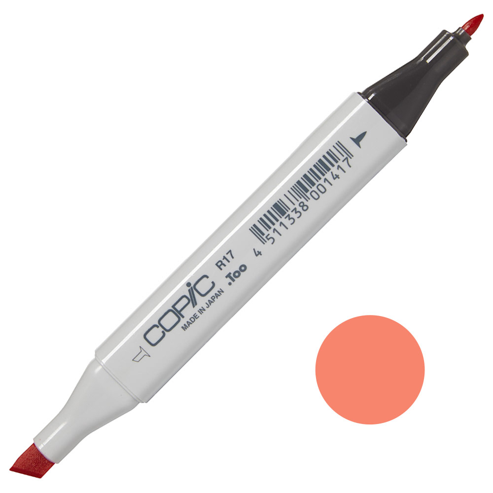 Copic Classic Alcohol Ink Marker R17 Lipstick Orange