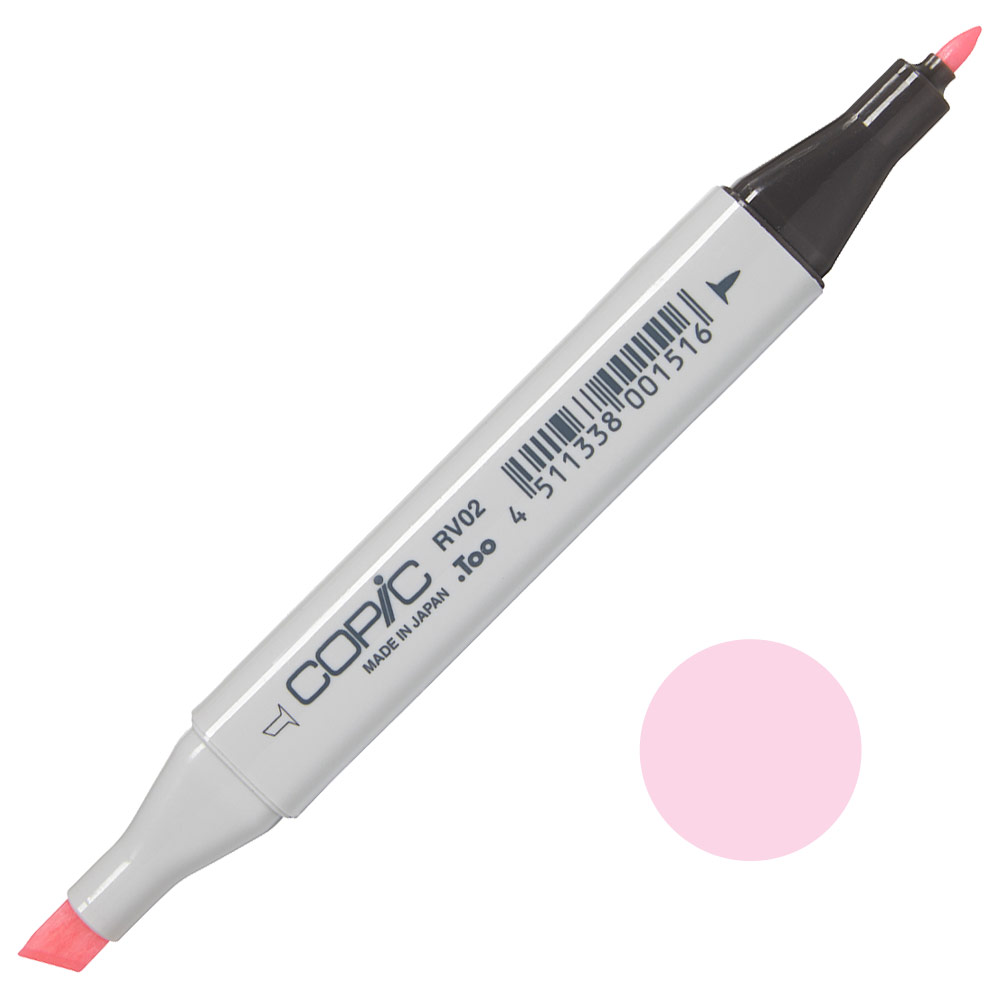 Copic Classic Alcohol Ink Marker RV02 Sugared Almond Pink
