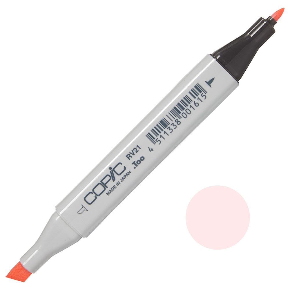 Copic Classic Alcohol Ink Marker RV21 Light Pink