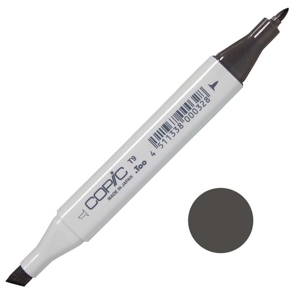 Copic Classic Alcohol Ink Marker T9 Toner Gray 9