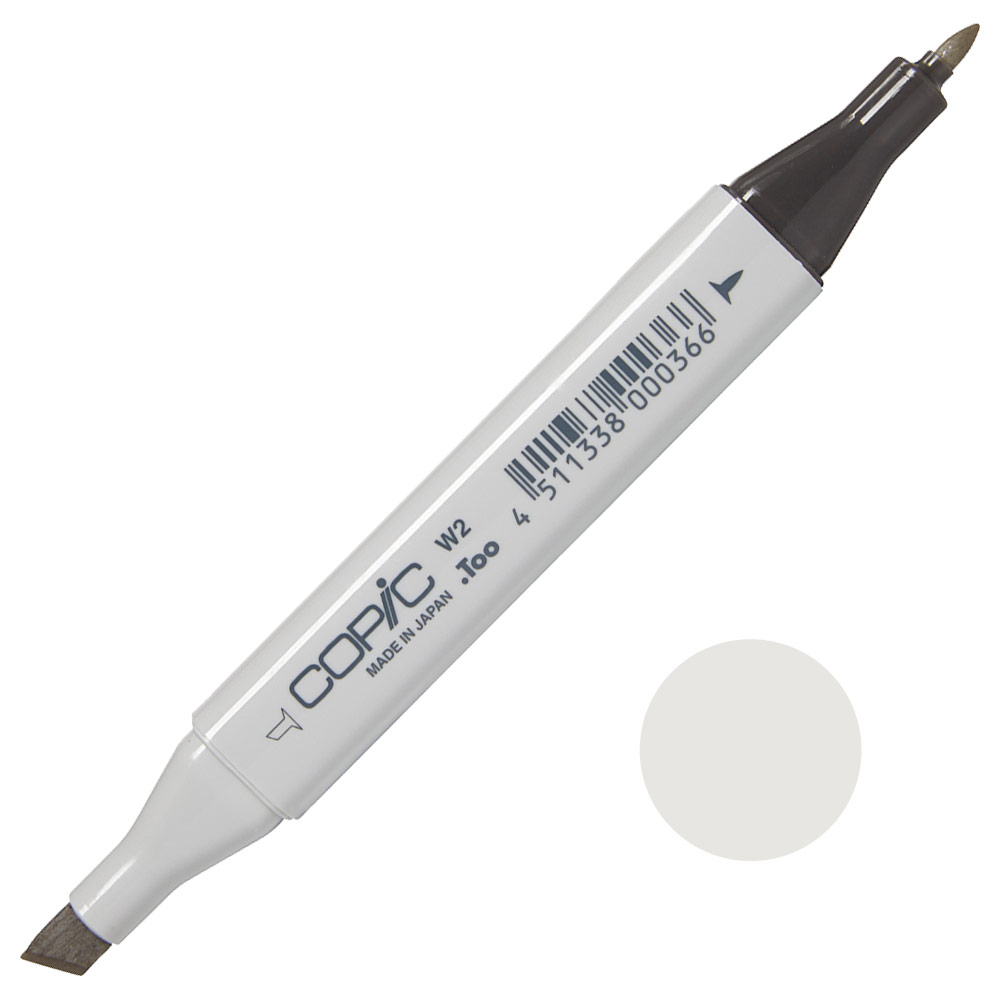 Copic Classic Alcohol Ink Marker W2 Warm Gray 2