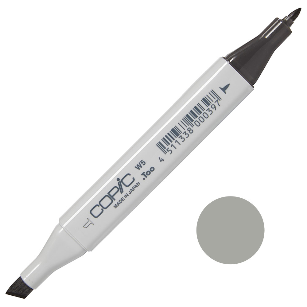 Copic Classic Alcohol Ink Marker W5 Warm Gray 5