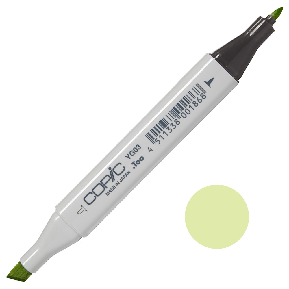 Copic Classic Alcohol Ink Marker YG03 Yellow Green