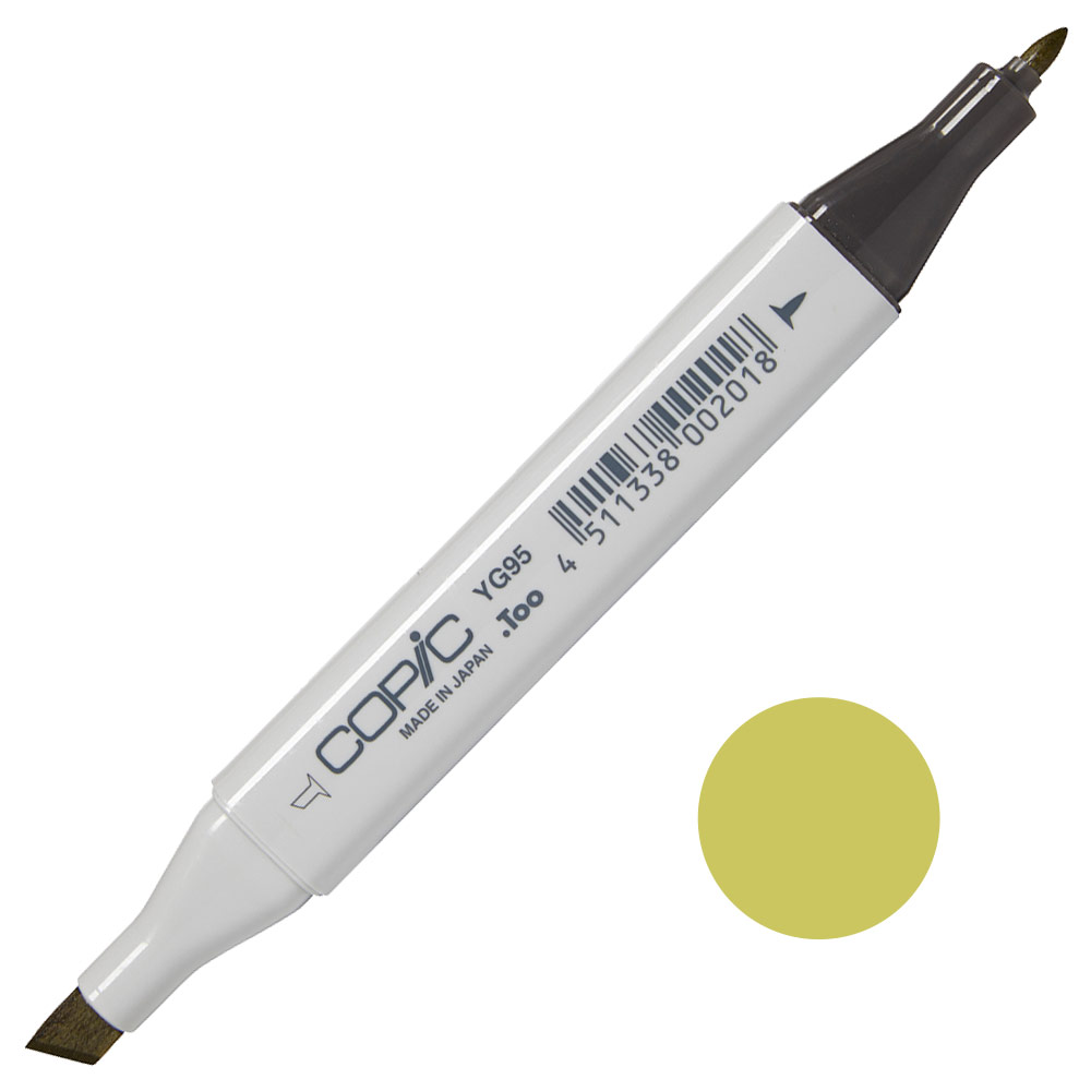 Copic Classic Alcohol Ink Marker YG95 Pale Olive