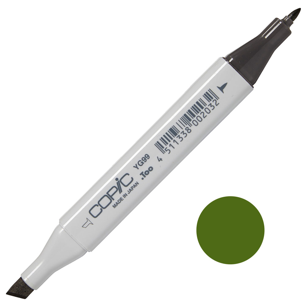 Copic Classic Alcohol Ink Marker YG99 Marine Green