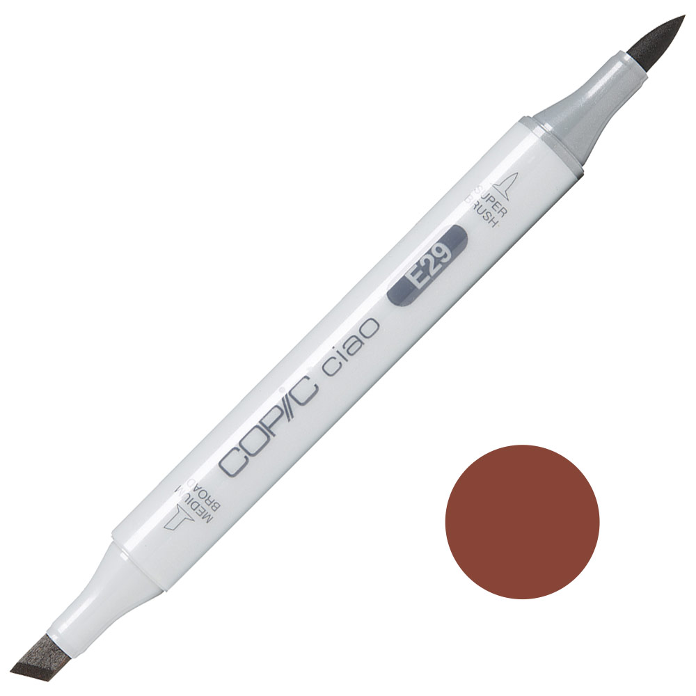 Copic Ciao Alcohol Ink Marker E29 Burnt Umber