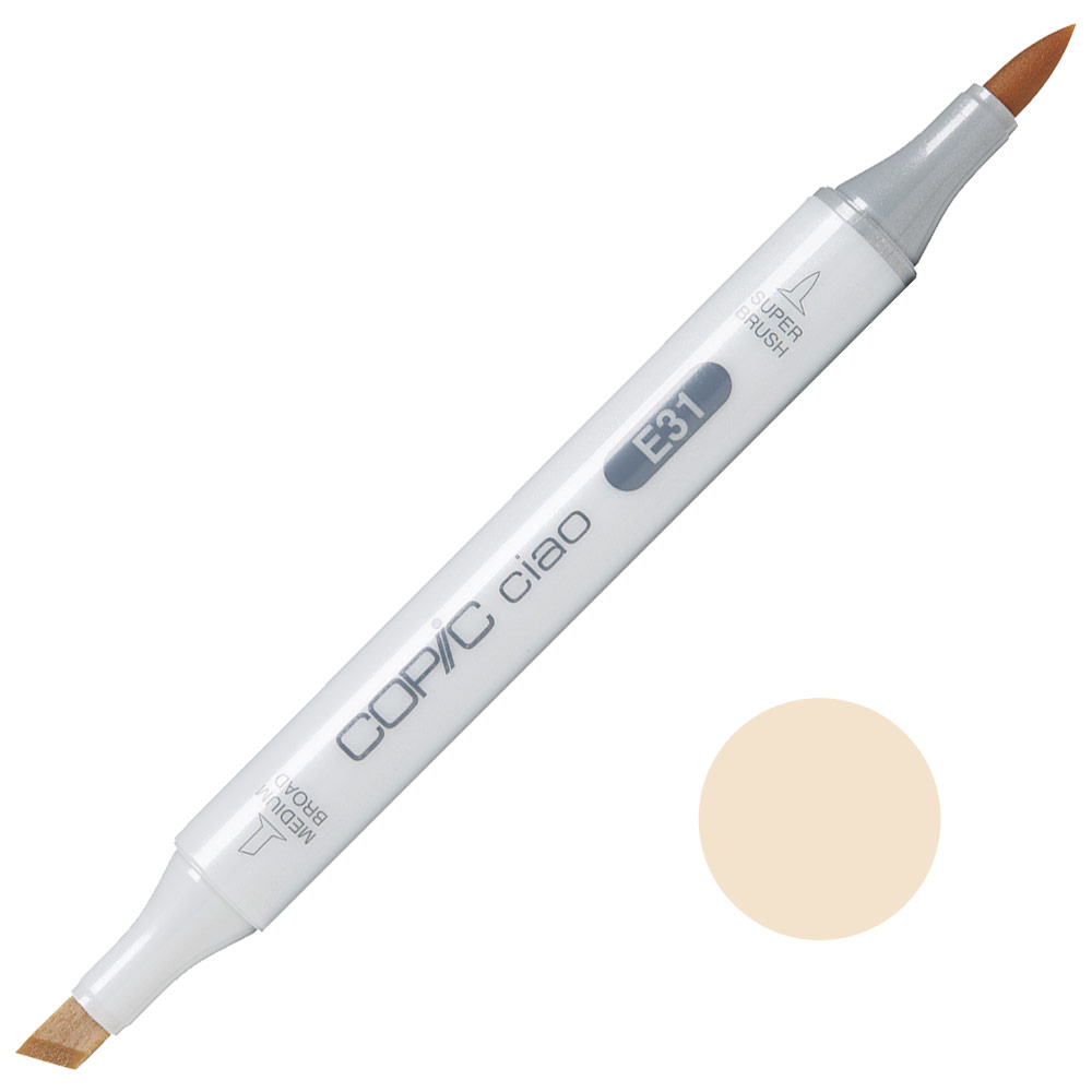Copic Ciao Alcohol Ink Marker E31 Brick Beige