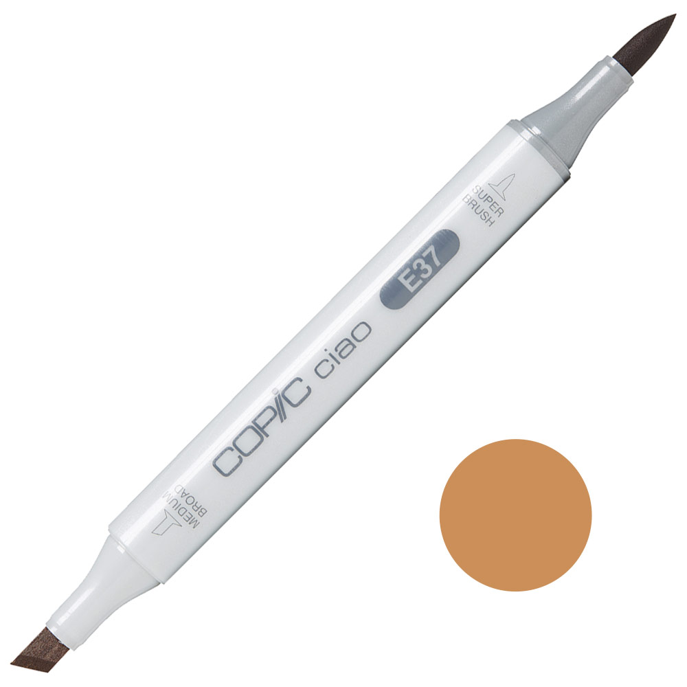 Copic Ciao Marker E37 Sepia