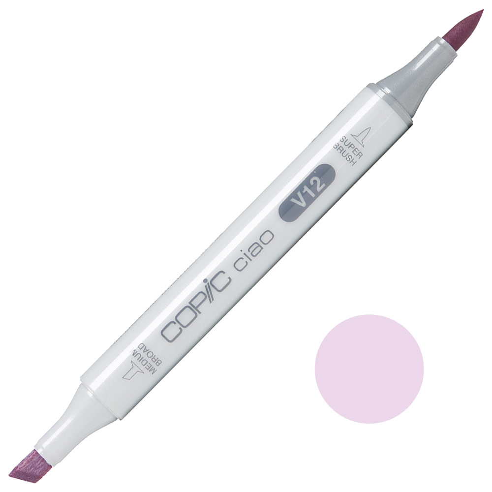 Copic Ciao Marker V12 Pale Lilac