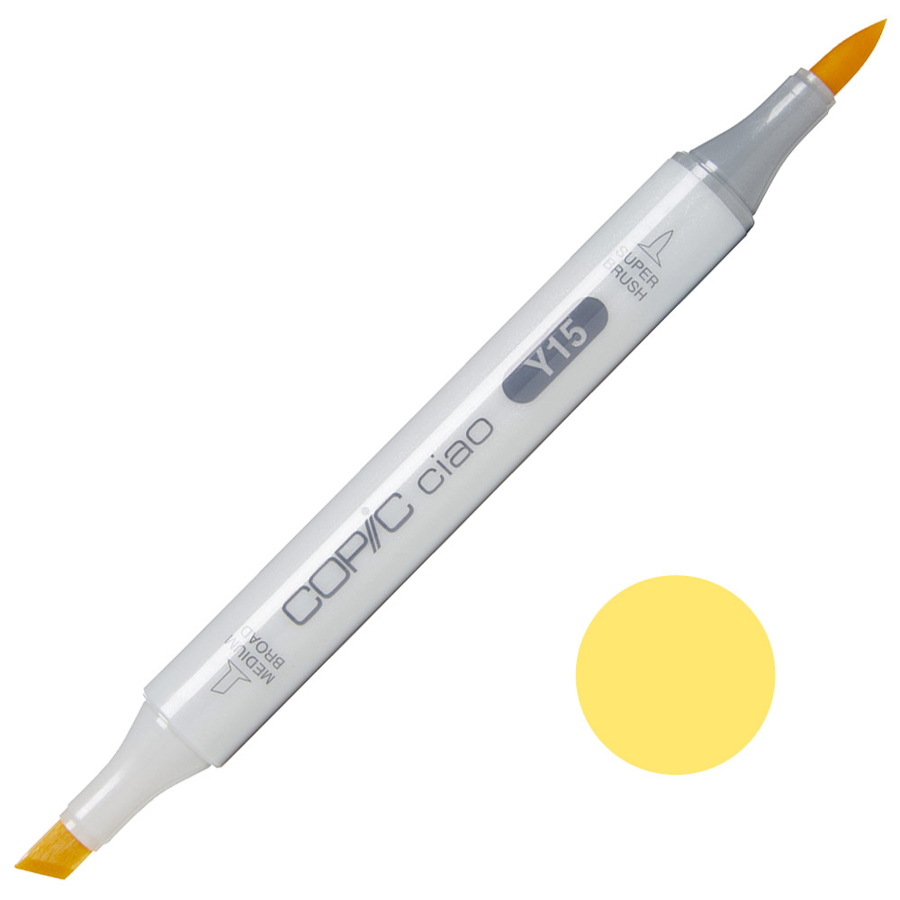 Copic Ciao Alcohol Ink Marker Y15 Cadmium Yellow