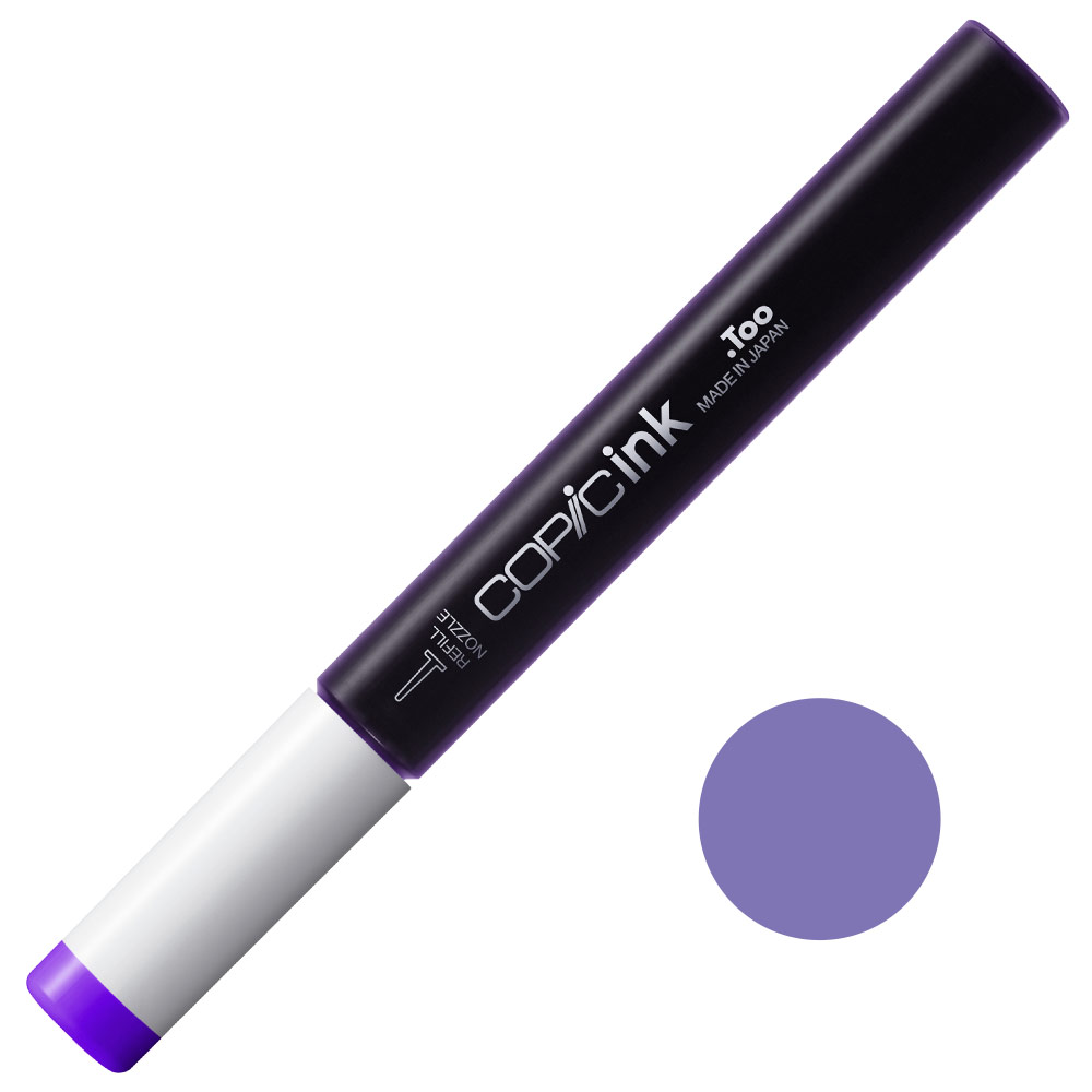 Copic Alcohol Ink Refill 12ml Fluorescent Dull Violet FV2