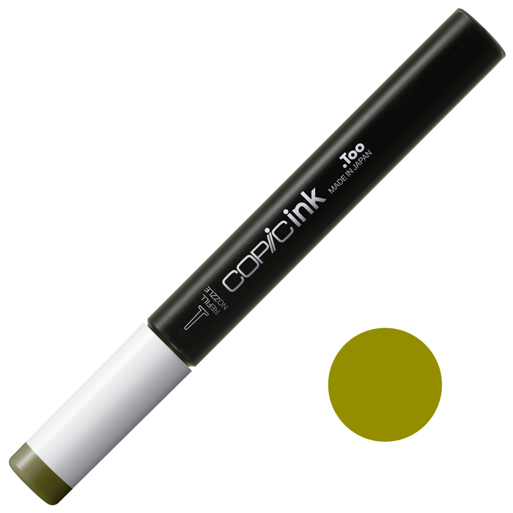 Copic Alcohol Ink Refill 12ml Spanish Olive YG97