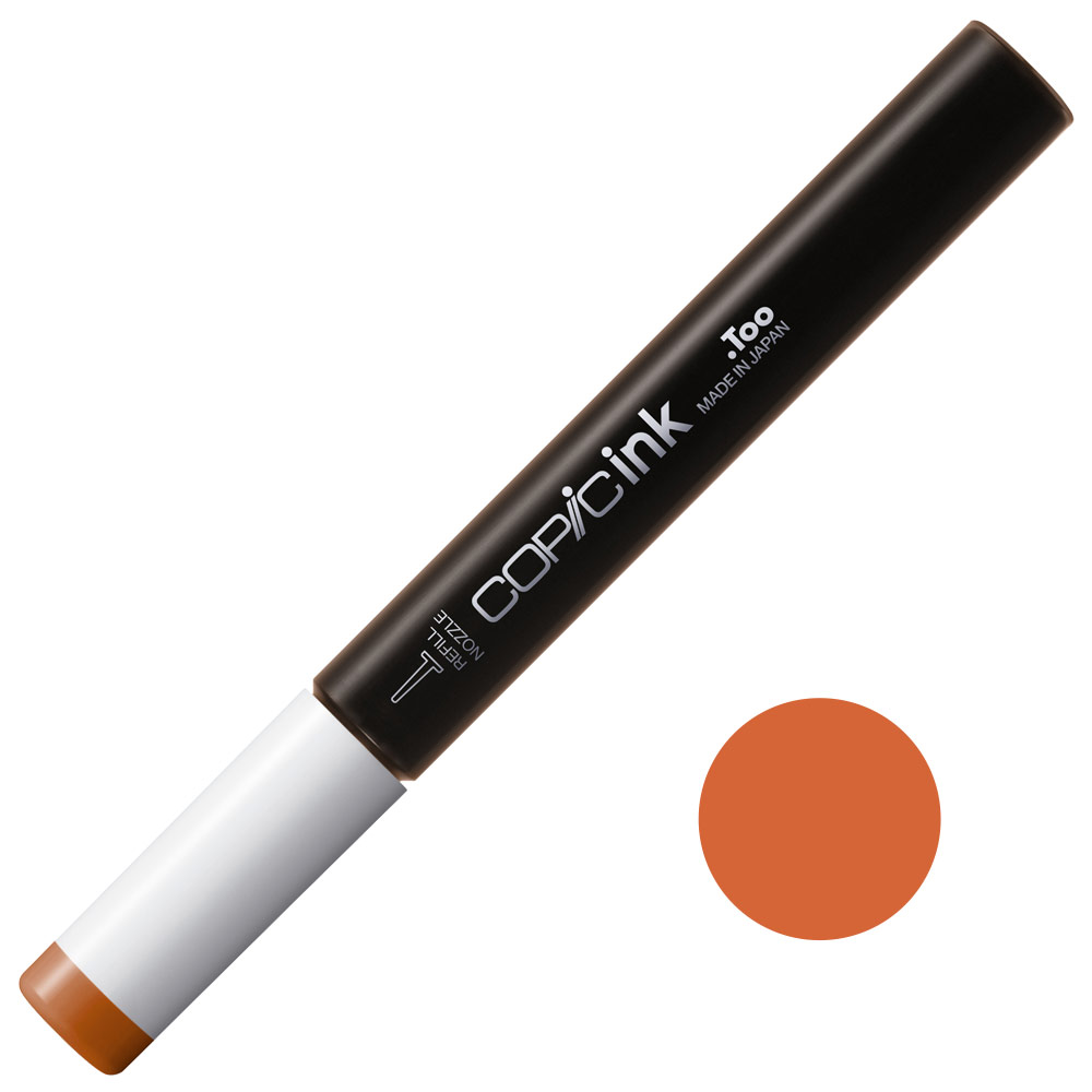 Copic Alcohol Ink Refill 12ml Tuscan Orange YR27