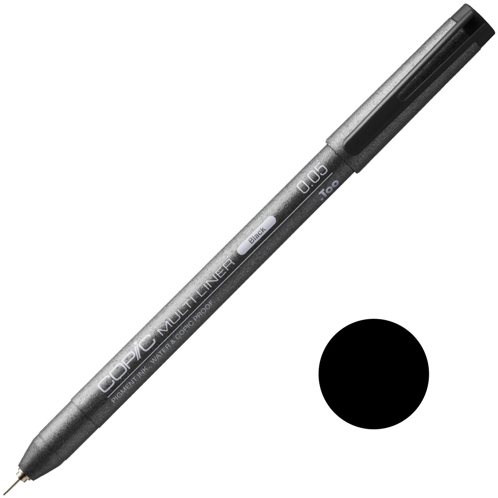 Copic Multiliner Pigment Ink Pen 0.05mm Black