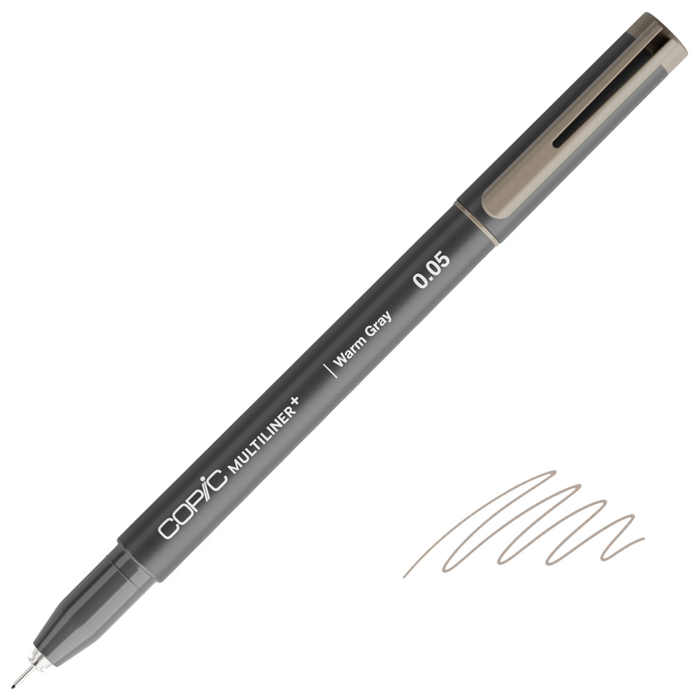 Copic Multiliner+ Plus Pigment Ink Pen 0.05mm Warm Gray