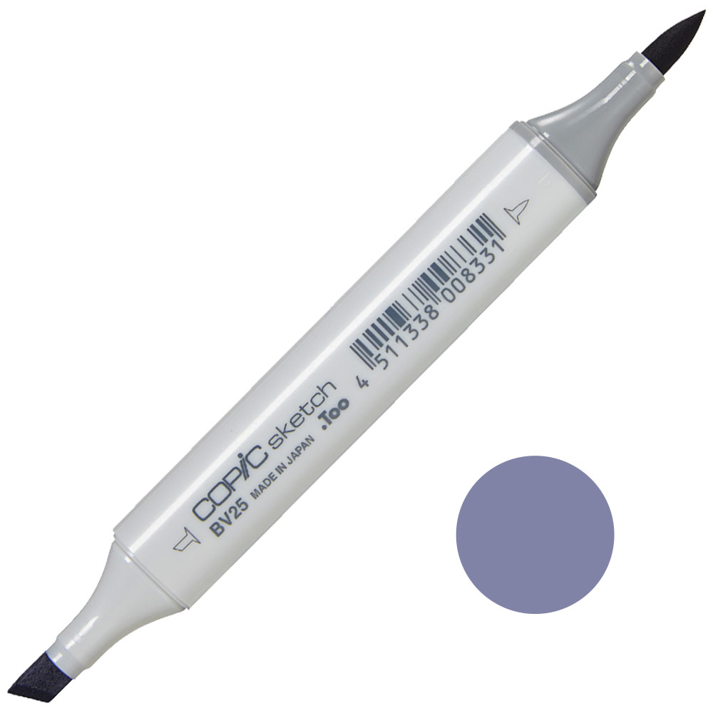 Copic Sketch Alcohol Ink Marker BV25 Grayish Violet