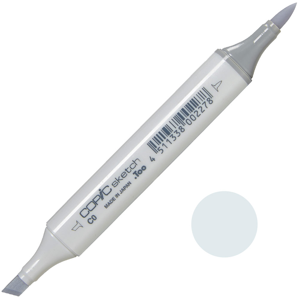 Copic Sketch Alcohol Ink Marker C0 Cool Gray 0