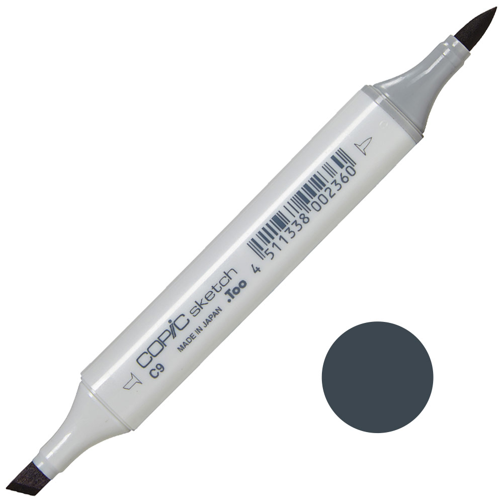 Copic Sketch Alcohol Ink Marker C9 Cool Gray 9