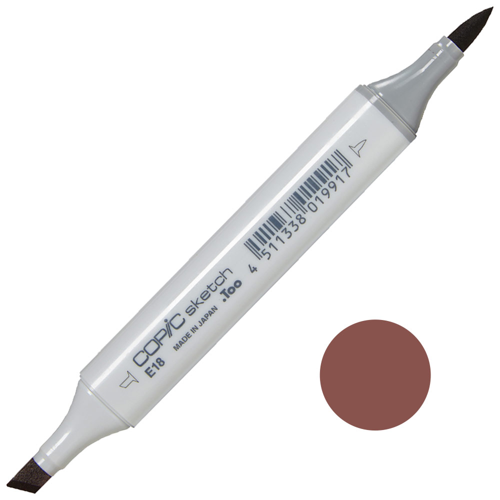 Copic Sketch Alcohol Ink Marker E18 Copper