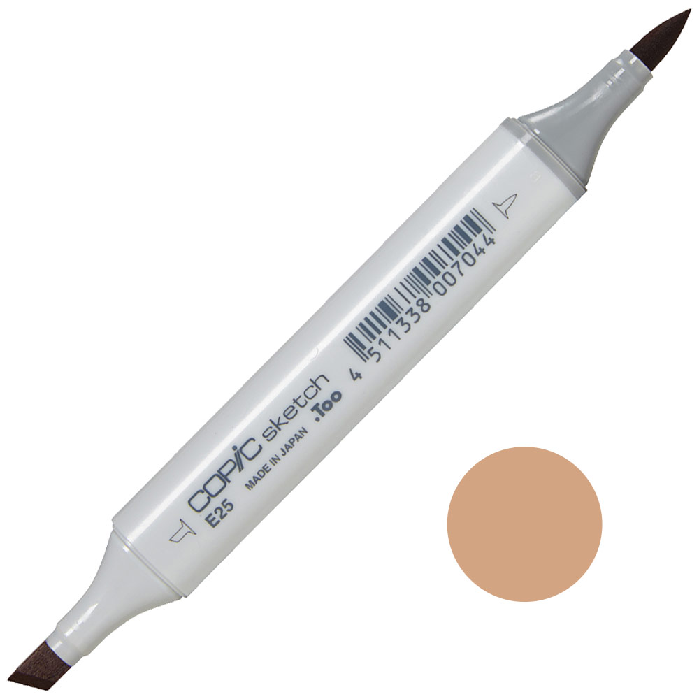 Copic Sketch Alcohol Ink Marker E25 Caribe Cocoa