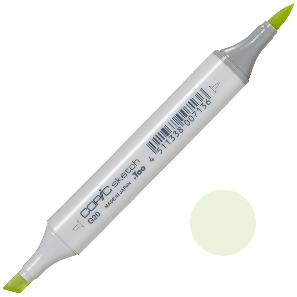 Copic Sketch Alcohol Ink Marker G20 Wax White