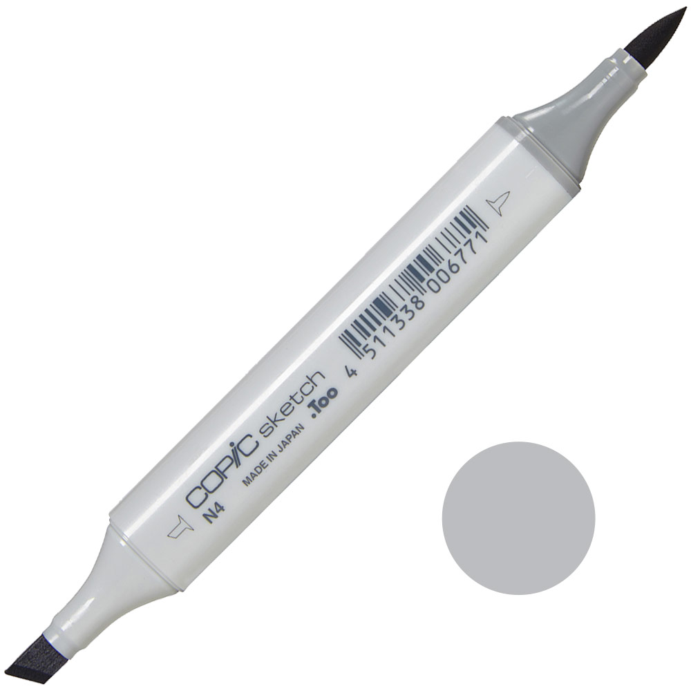 Copic Sketch Alcohol Ink Marker N4 Neutral Gray 4