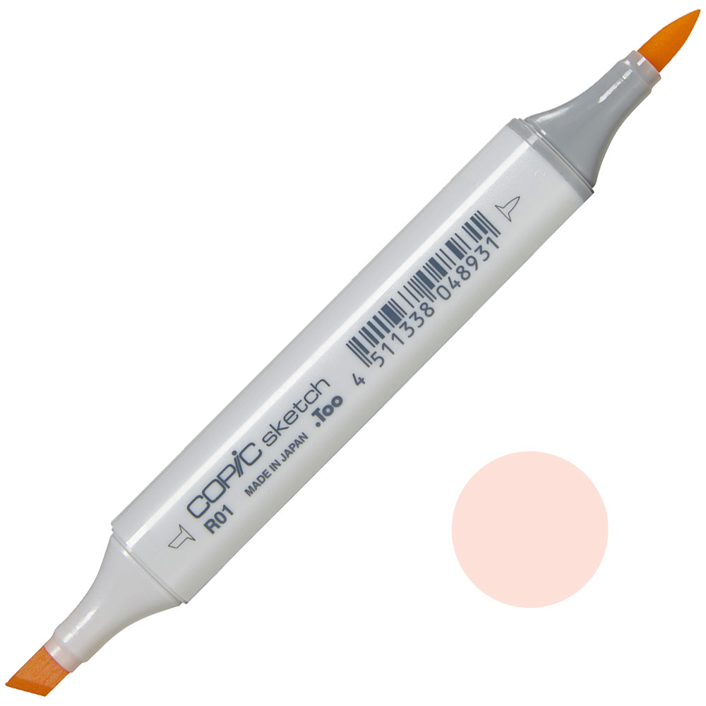 Copic Sketch Alcohol Ink Marker R01 Pinkish Vanilla
