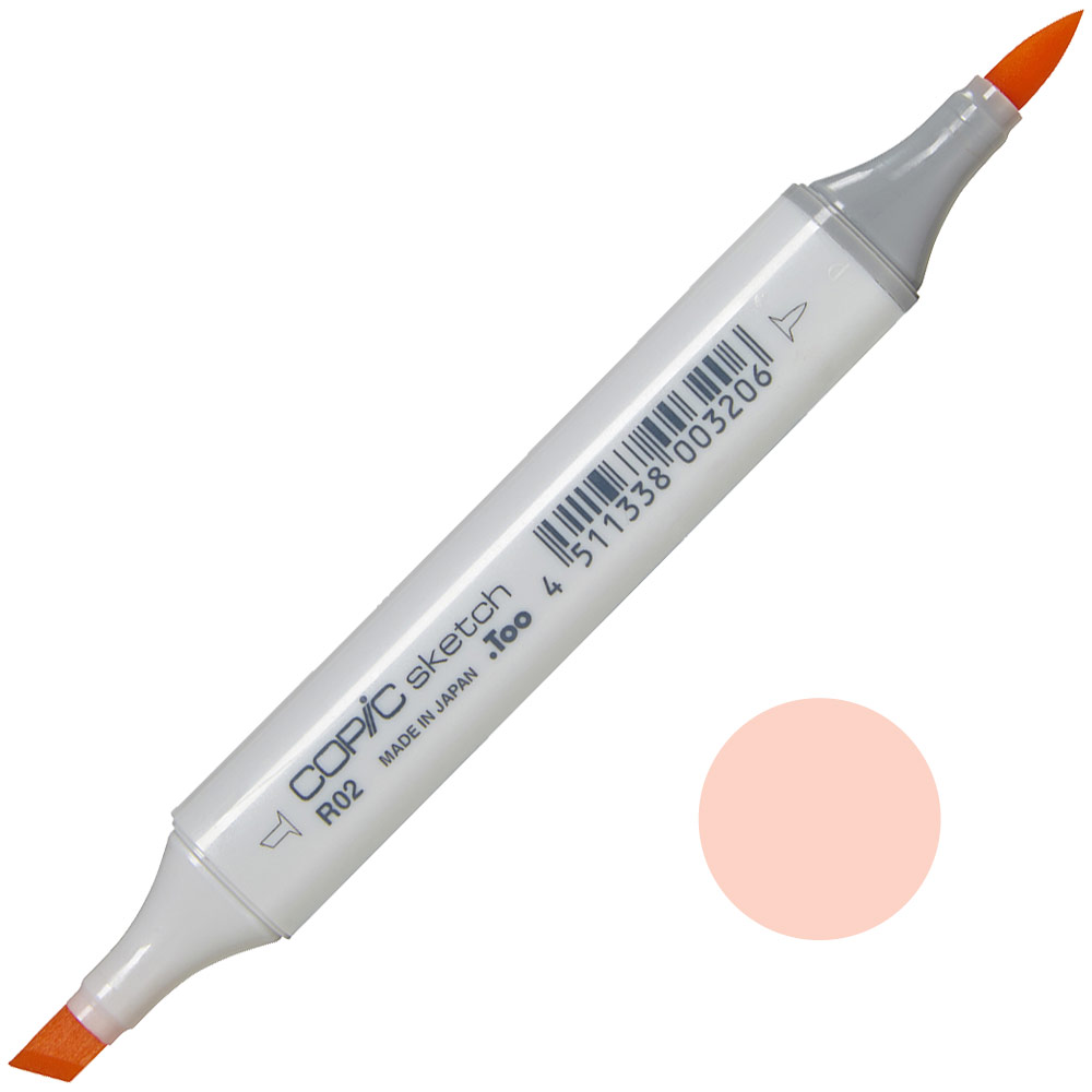 Copic Sketch Alcohol Ink Marker R02 Rose Salmon