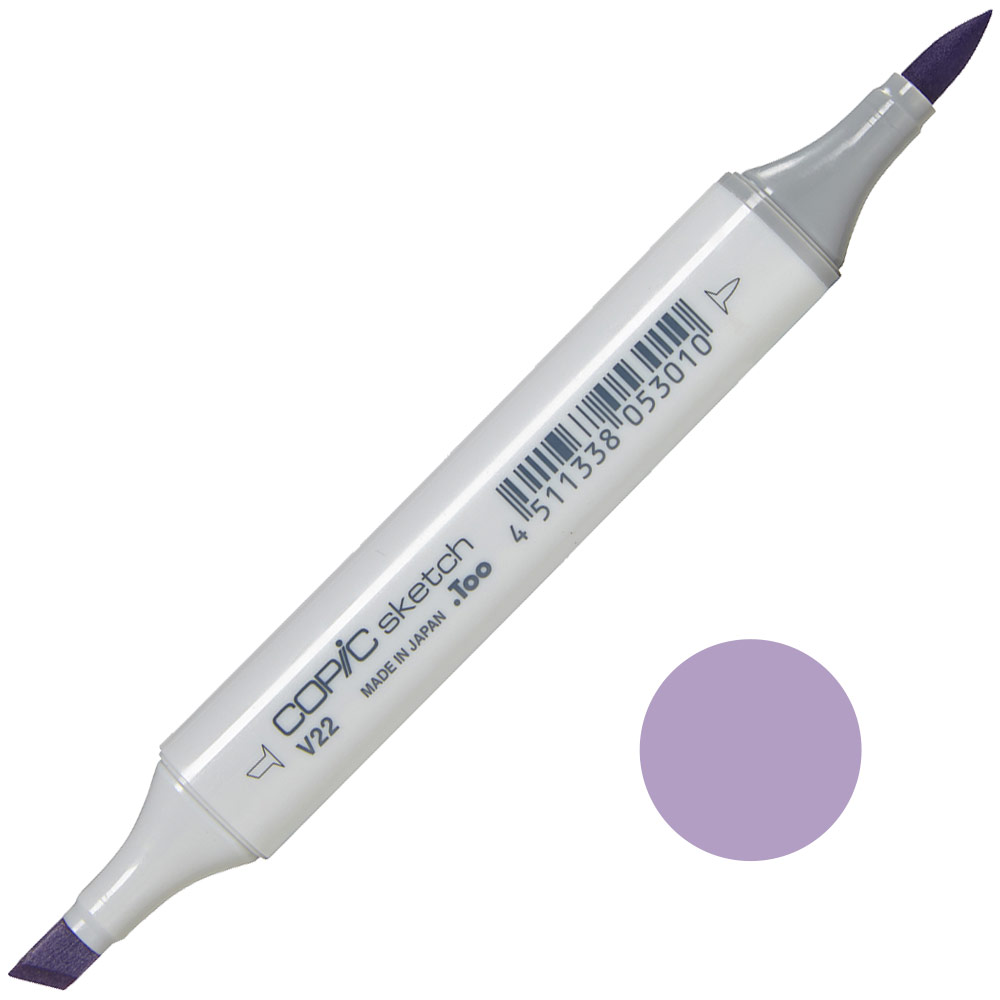 Copic Sketch Alcohol Ink Marker V22 Ash Lavender