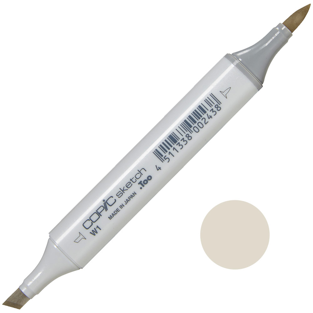Copic Sketch Alcohol Ink Marker W1 Warm Gray 1
