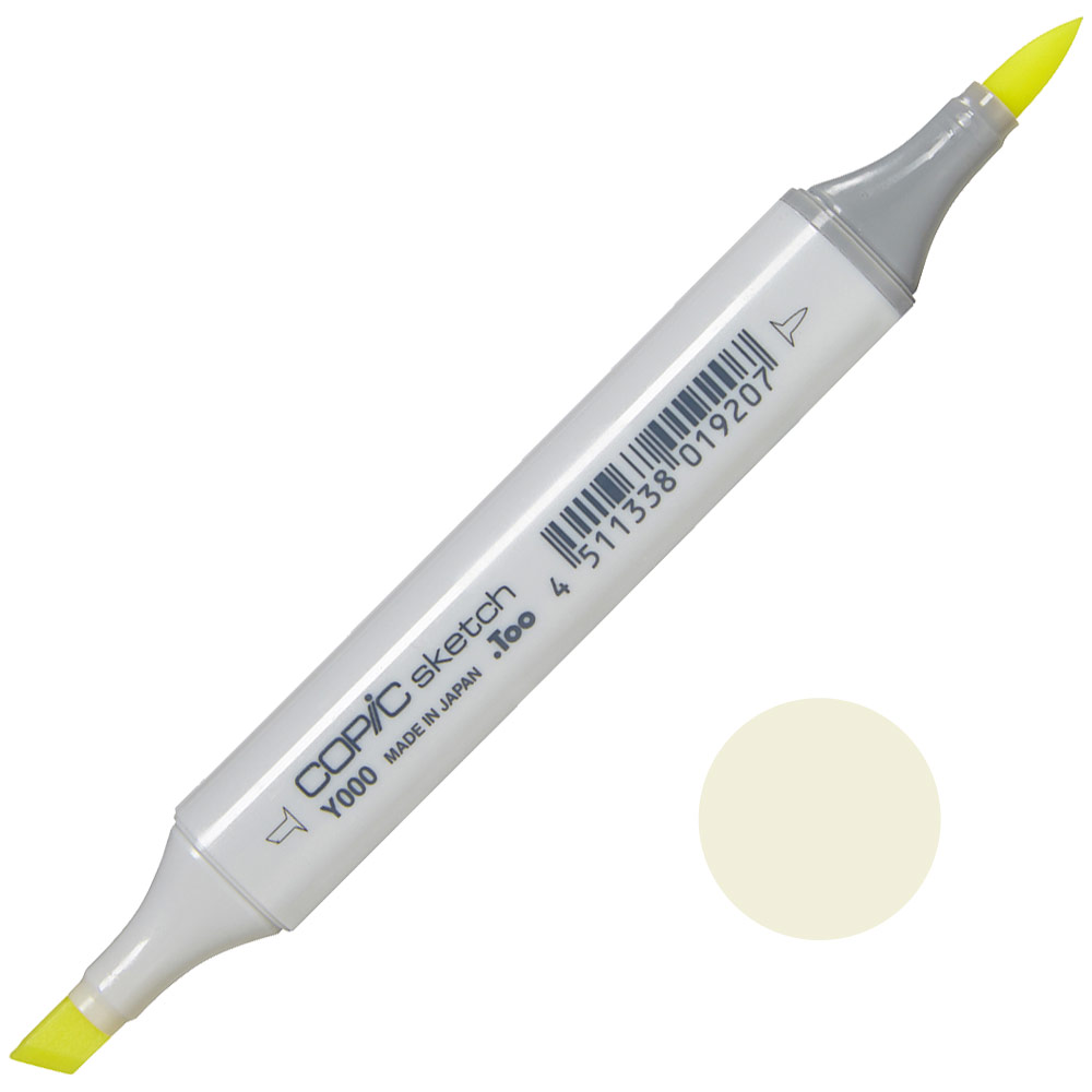 Copic Sketch Alcohol Ink Marker Y000 Pale Lemon