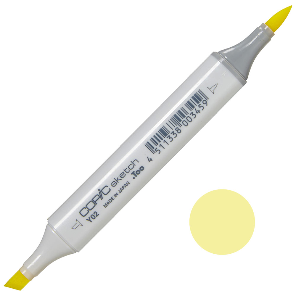 Copic Sketch Alcohol Ink Marker Y02 Canary Yellow
